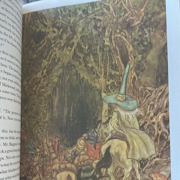 The Hobbit Illustrated Edition by J.R.R. Tolkien - Picture 5 of 7